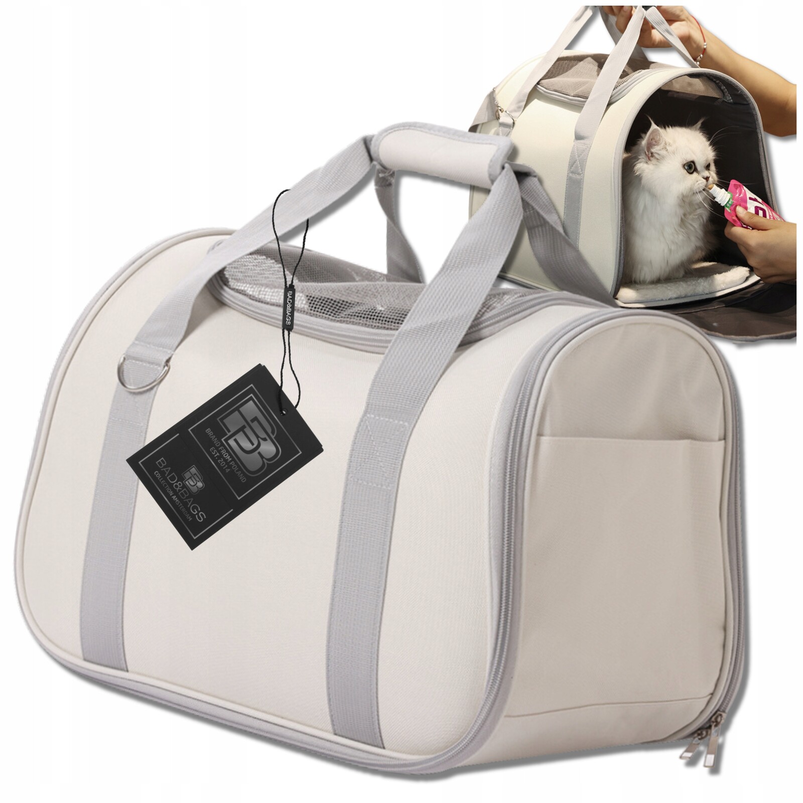 Přepravka Pro Kočky Psa A Zvířata, M, Cestovní, Pevná, 30L