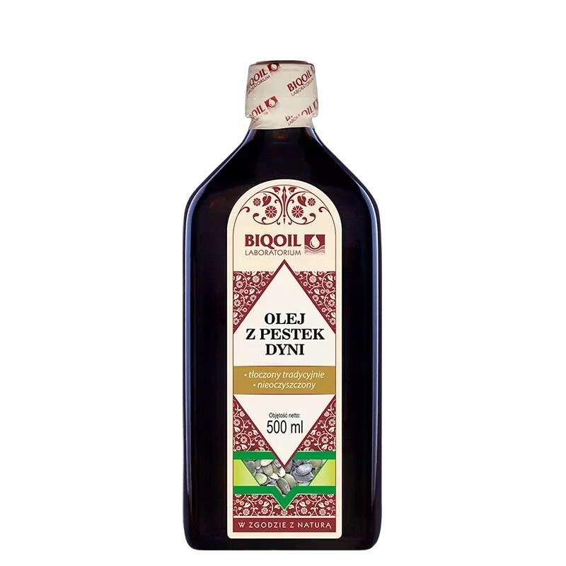 Dýňový olej z dýňových semínek, nerafinovaný Bio-Oil 500 ml
