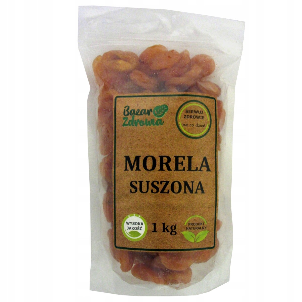 Sušené meruňky Bazar Zdrowia bez pecek 1000 g