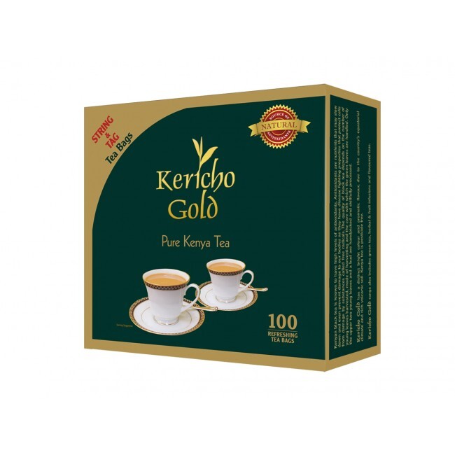Černý instantní čaj Kericho Gold 100 x 2 g bez individuálních obálek