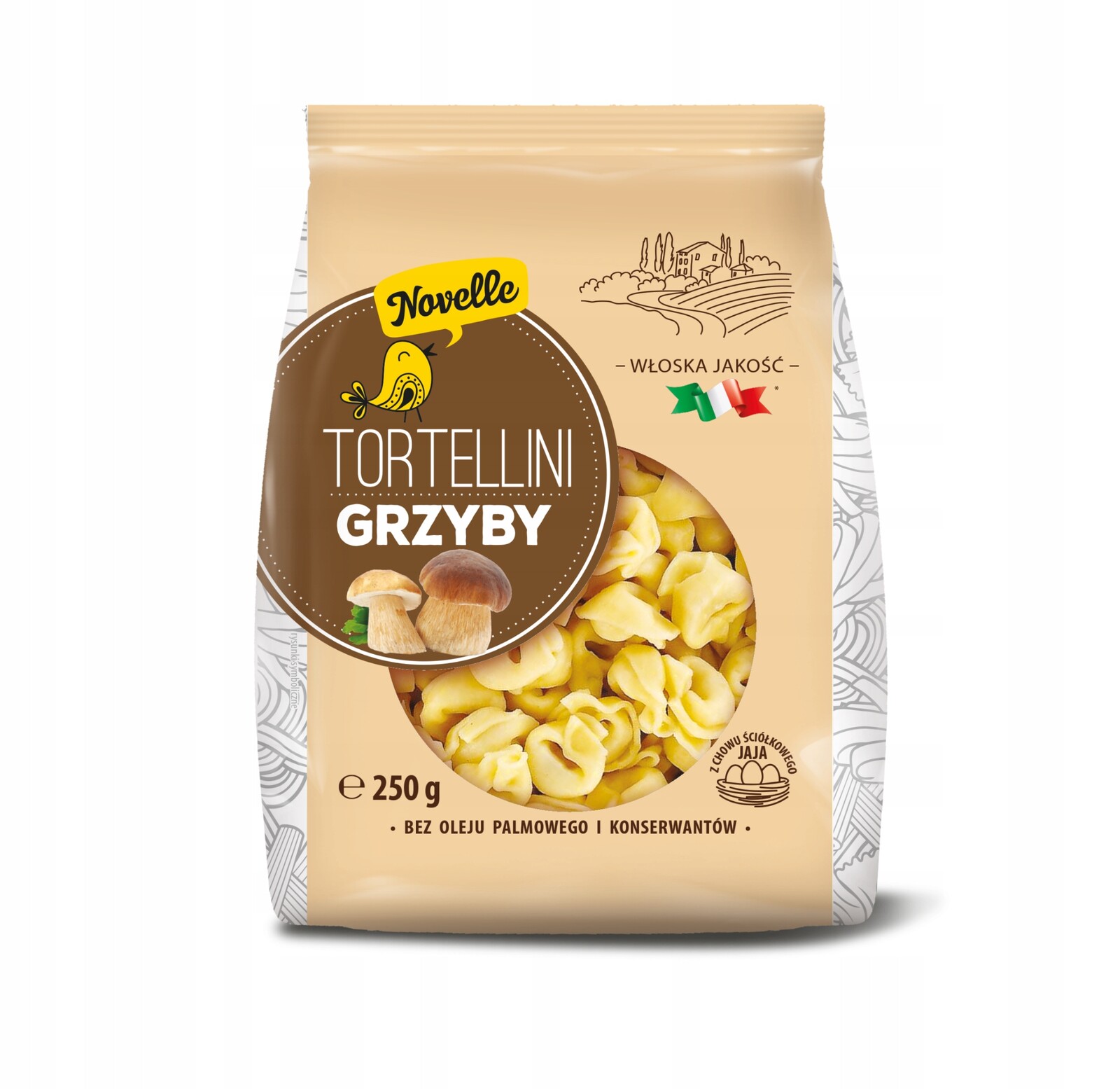 7X Novelle Tortellini s houbami 250 g