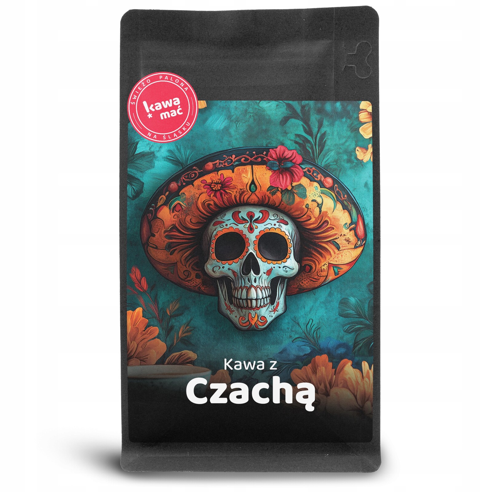 Káva zrnková s čachou 500 g Čerstvě pražená KávaMať