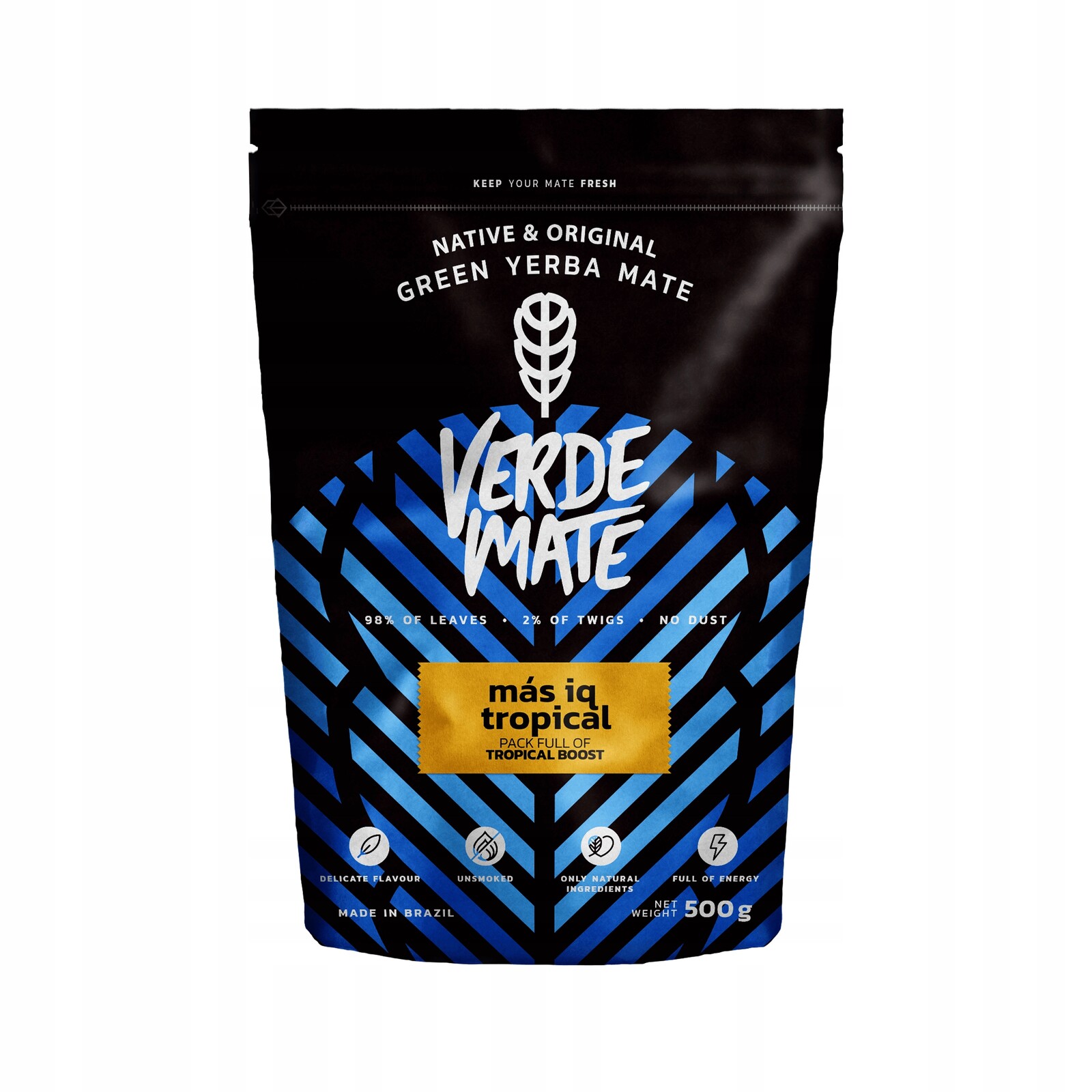 Yerba Verde Mate Mas Iq Tropical 500g Síla Tropů