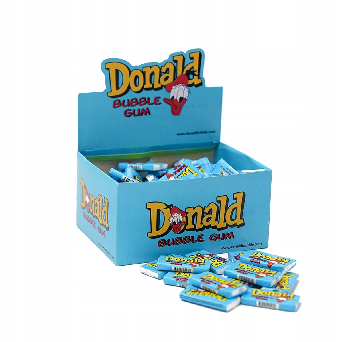 Žvýkačka Donald Bubble Gum 100 ks