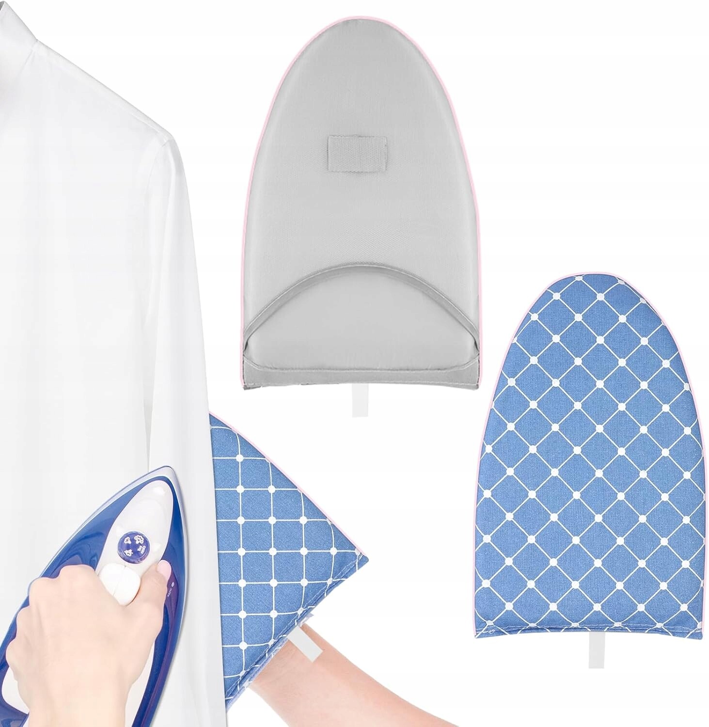 Rukavice Na Žehlení Oděvů Voděodolná, Odolná Vůči Teplu, Sada 2 Kusů