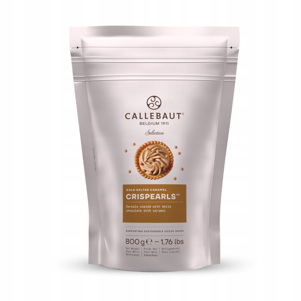 Callebaut Gold Salted Caramel Crispearls 800 g