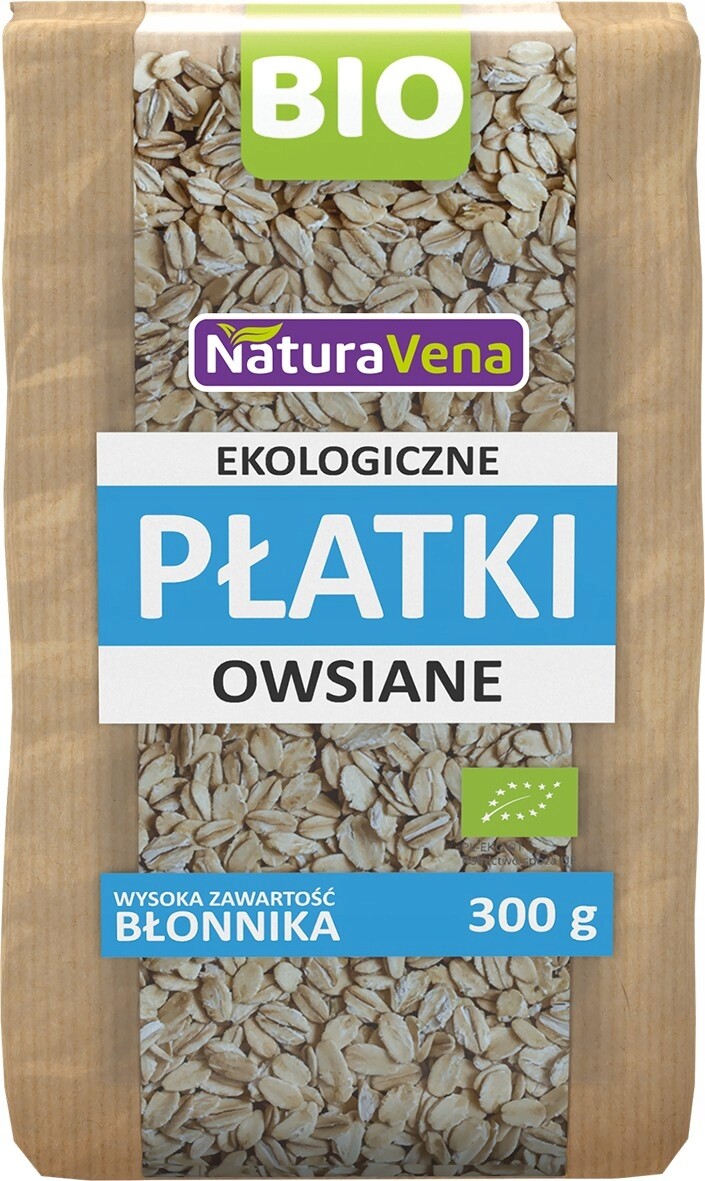 8 x Ovesné Vločky Bio 300 g Naturavena