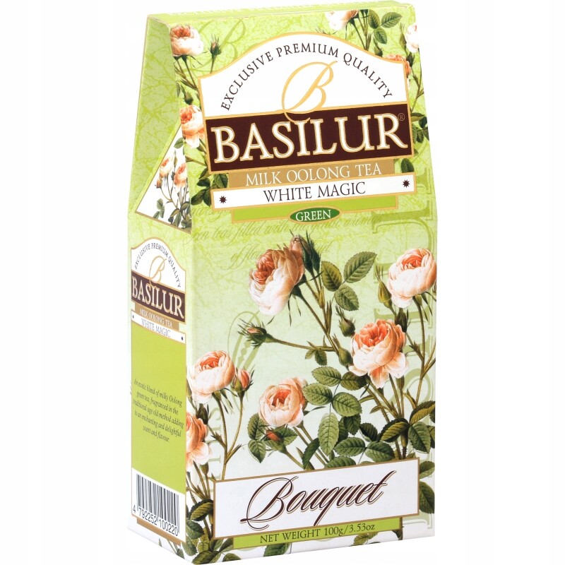 Basilur White Magic míchaný Čaj 100 g kornout