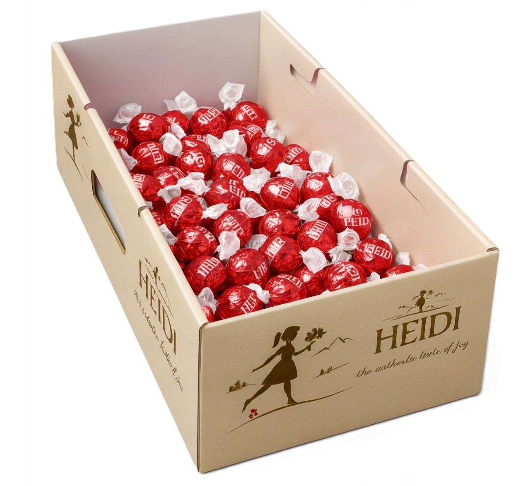 Pralinky s lískovými oříšky 2 kg Heidi Vánoční na vánoční stromeček Bonbóny