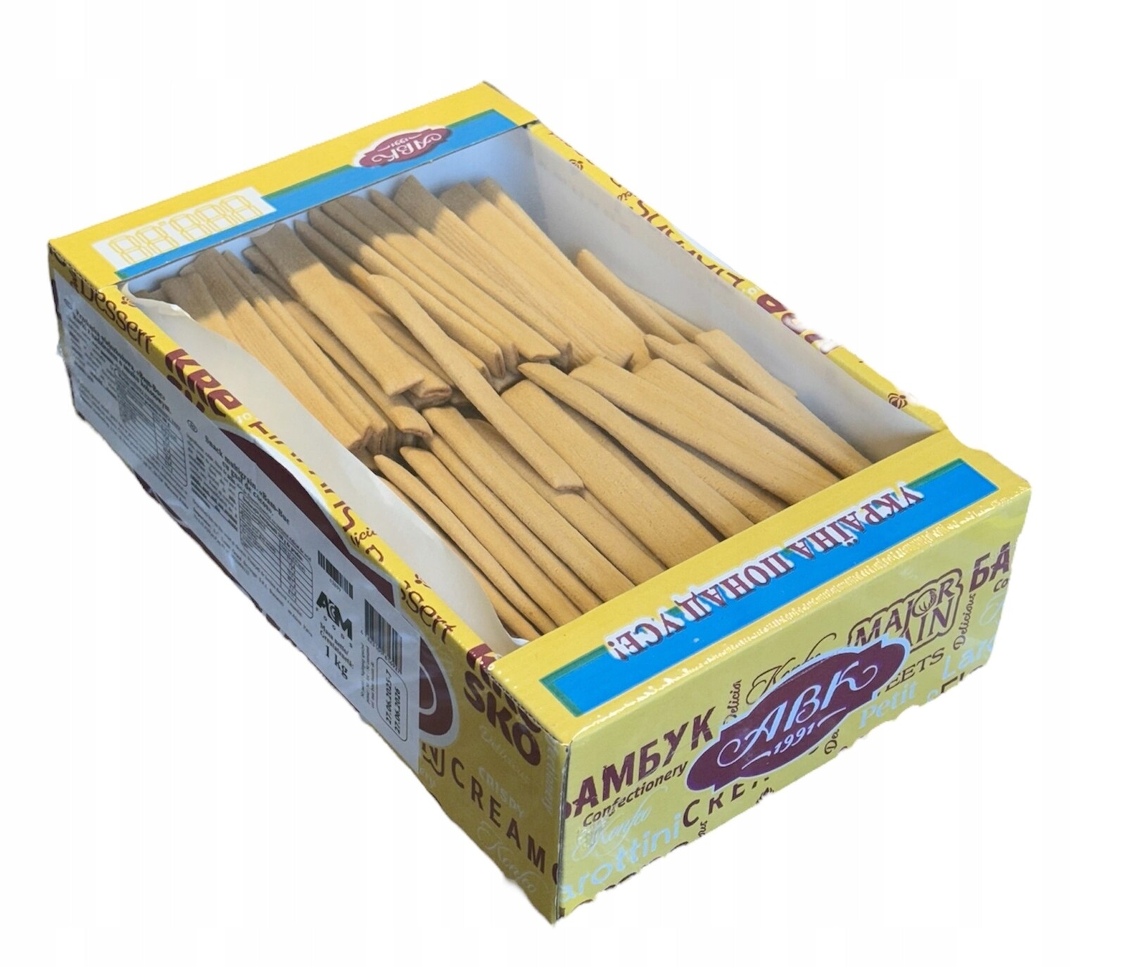 Aim Foods Víceobilné trubičky Bam Buc s kokosovou náplní 1 kg