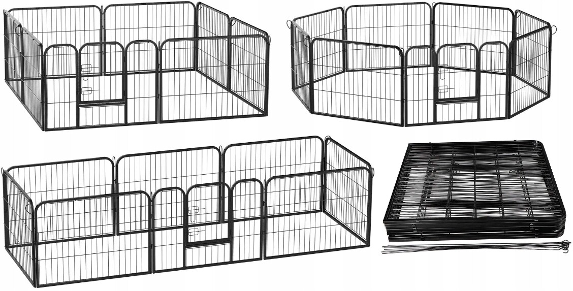 Kovová Kotec Ender 80 x 640 x 60 cm