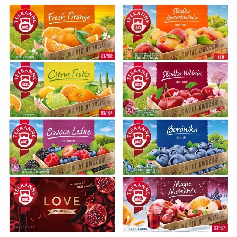 Teekanne ovocný Čaj 370g