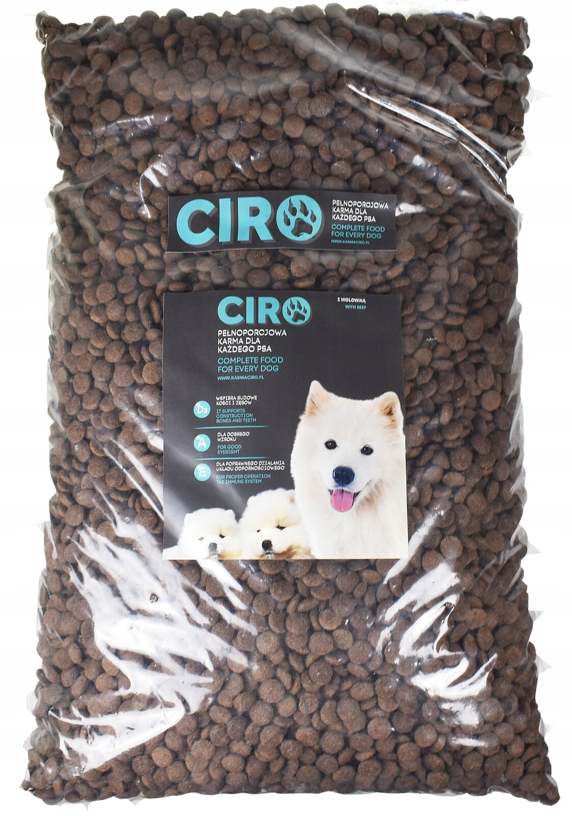 krmivo labradorský ovčák dog bernardýn s hovězím masem 15 kg