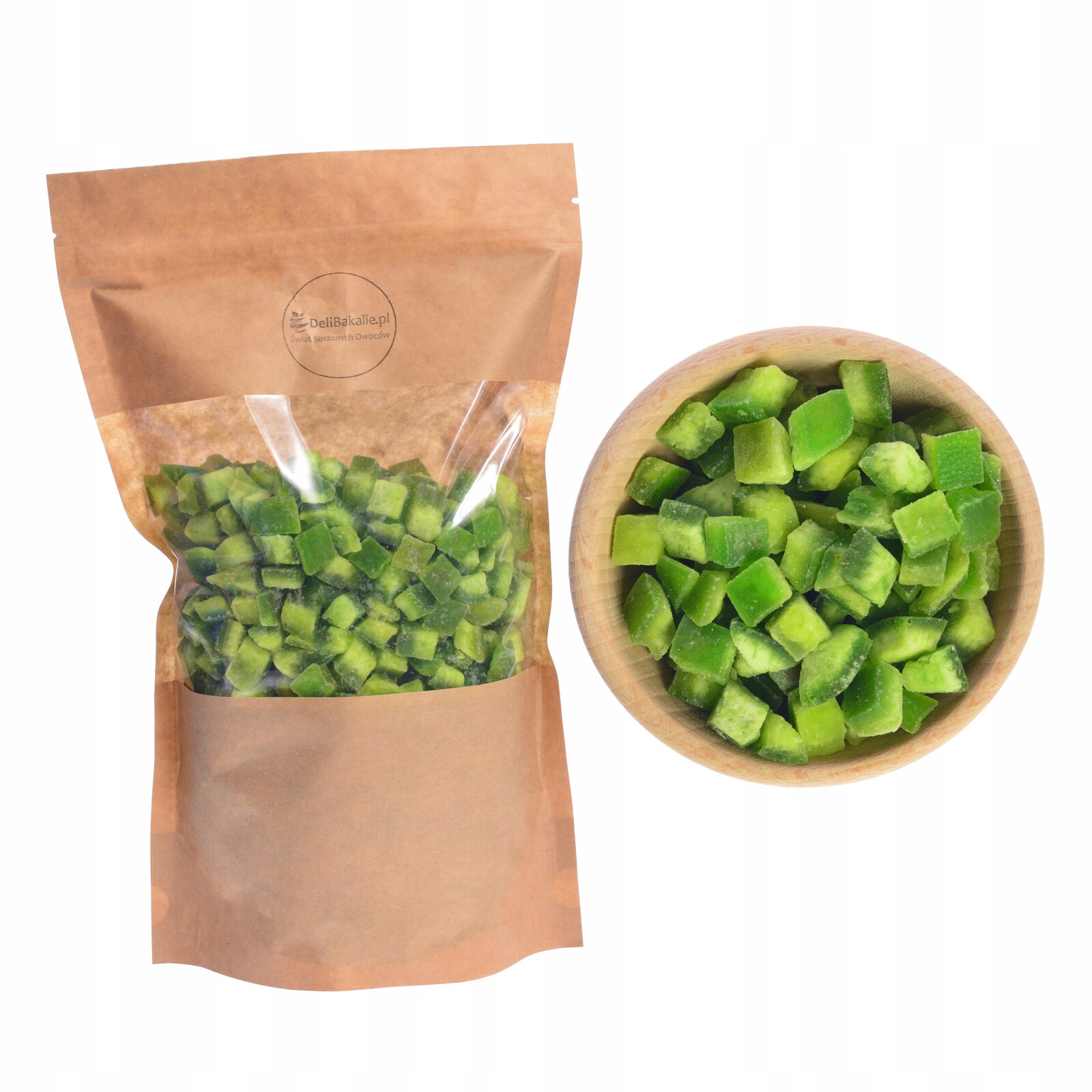 Kandované pomelo v kostkách 1 kg DeliBakalie