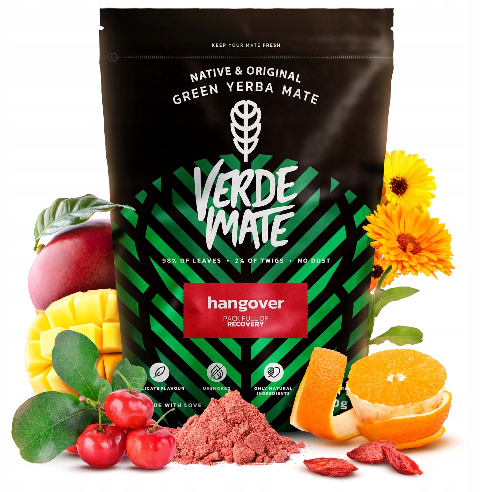 Yerba Verde Mate Zelená Kočovina 500 g