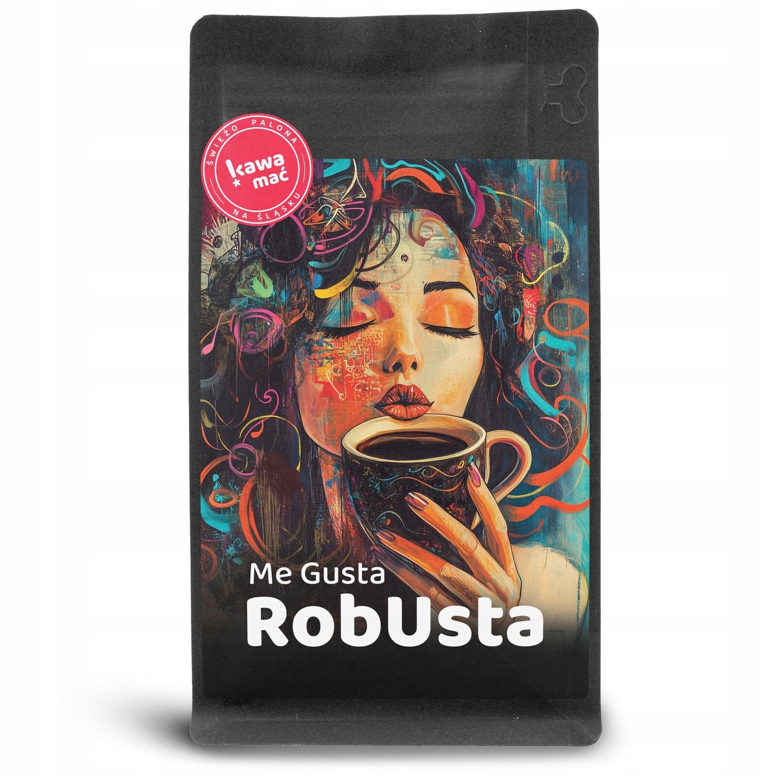 Káva zrnková Me Gusta Robusta 500 g Čerstvě pražená KávaMať
