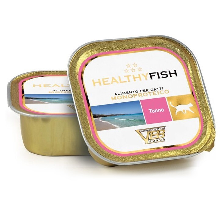 8X Healthy Meat krmivo pro kočky Bílý tuňák Monoprotein 90 g