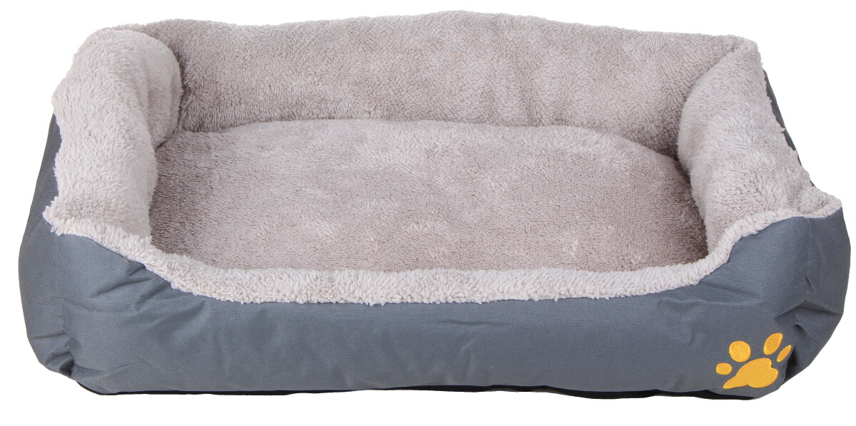 Bisky pelíšek pro psa šedá 66 cm x 52 cm