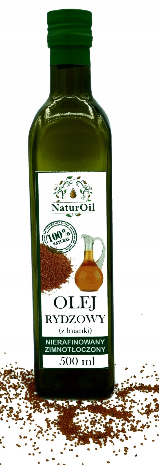 Řepkový olej z lničky dr. Budwig 500ml NaturOil