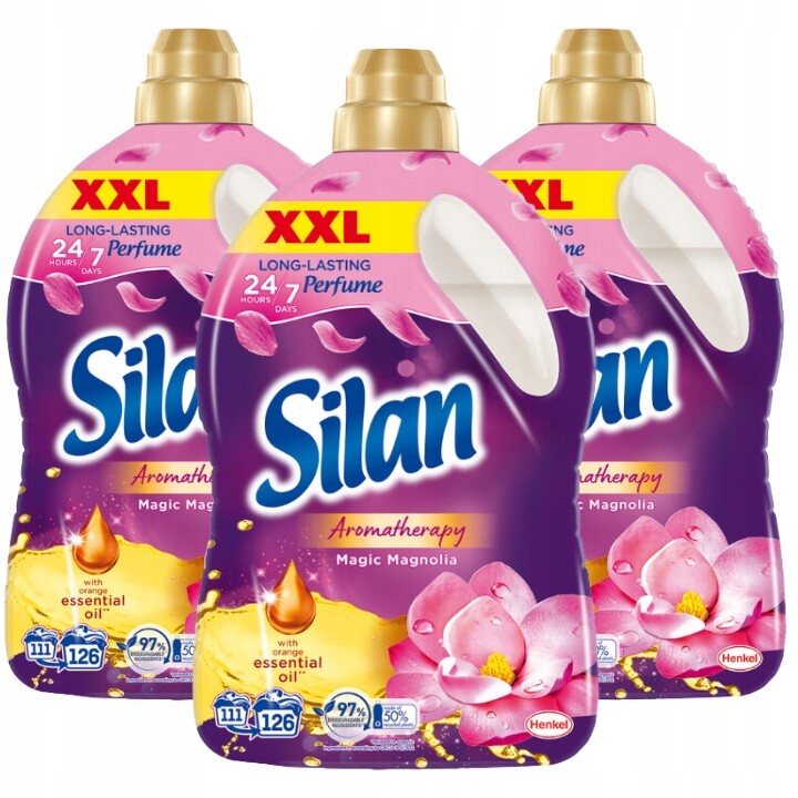 Silan tekutá aviváž Magic Magnolie 2.772 l x3