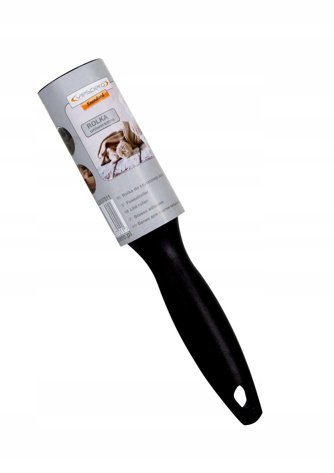 Manuální kartáč na čalounění, oblečení a odstraňování chlupů Vespero