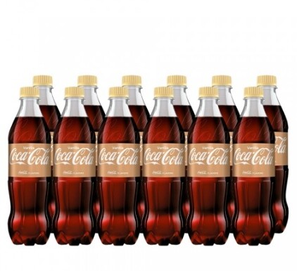 Sycený nápoj coca cola vanilla 12x500 ml