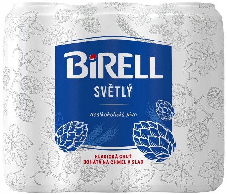 Nealkoholické pivo Birell 24x500 ml