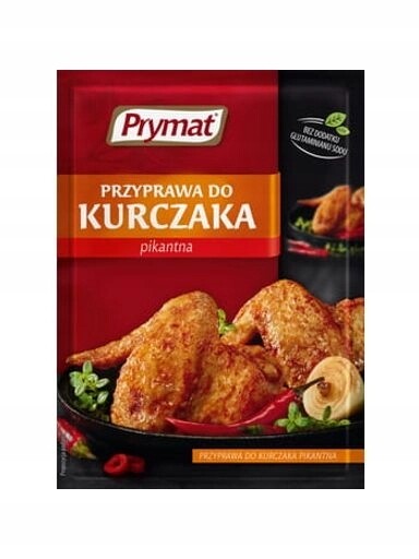 17 x Koření na kuře pikantní Prymat 25 g