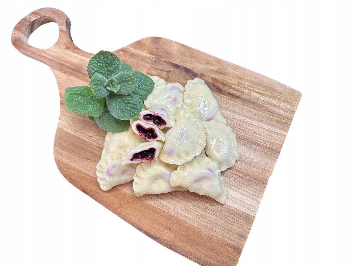 Domácí Pirohy s Borůvkami 400 g dezert Hotové Jídlo pro sladko-ovocné pokrmy