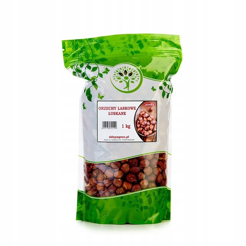Agnex Lískové ořechy celé ořechy 1000 g