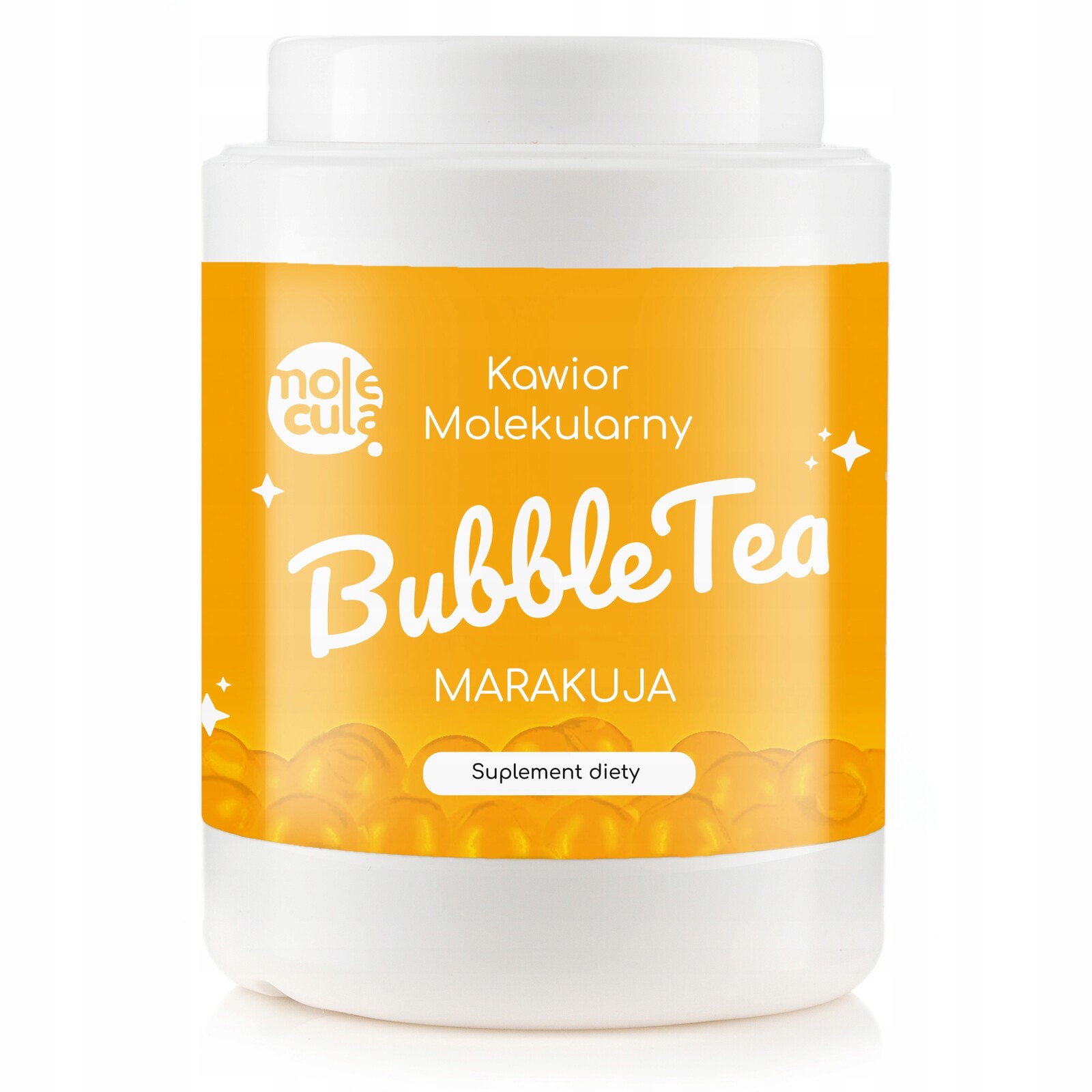 Kuličky Bubble Tea Molekulární Kaviár 2 Kg Maracuja (Passion Fruit)