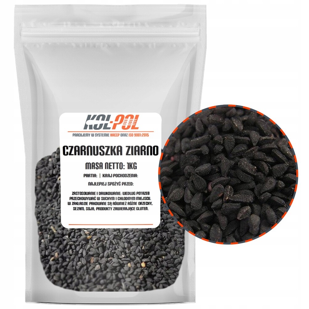 Černucha semínko 1 kg Černý kmín semena Kol-Pol