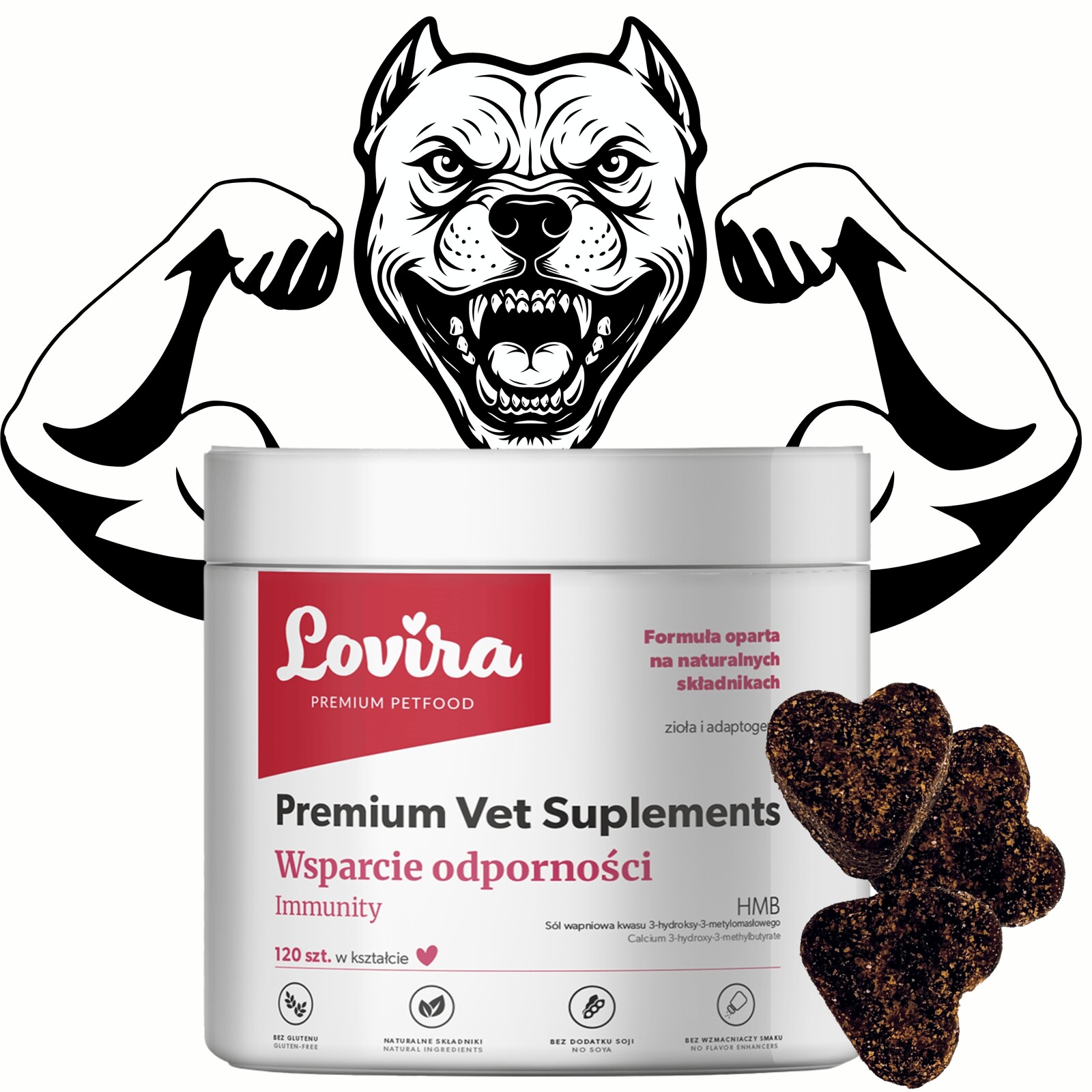 Doplňky Pro Psa Na Imunitu 120 příchutí Živiny Játra