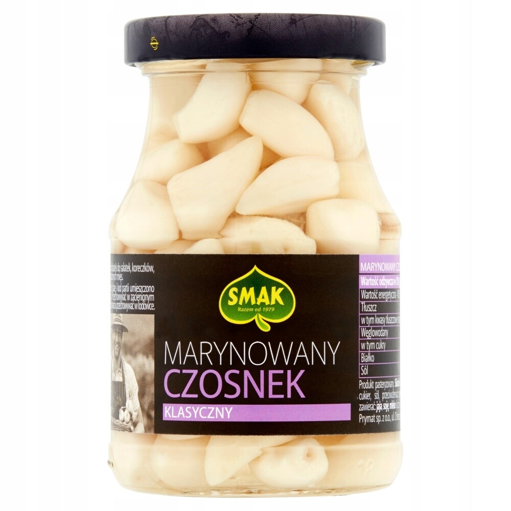 Česnek nakládaný, klasická příchuť 190/120 g