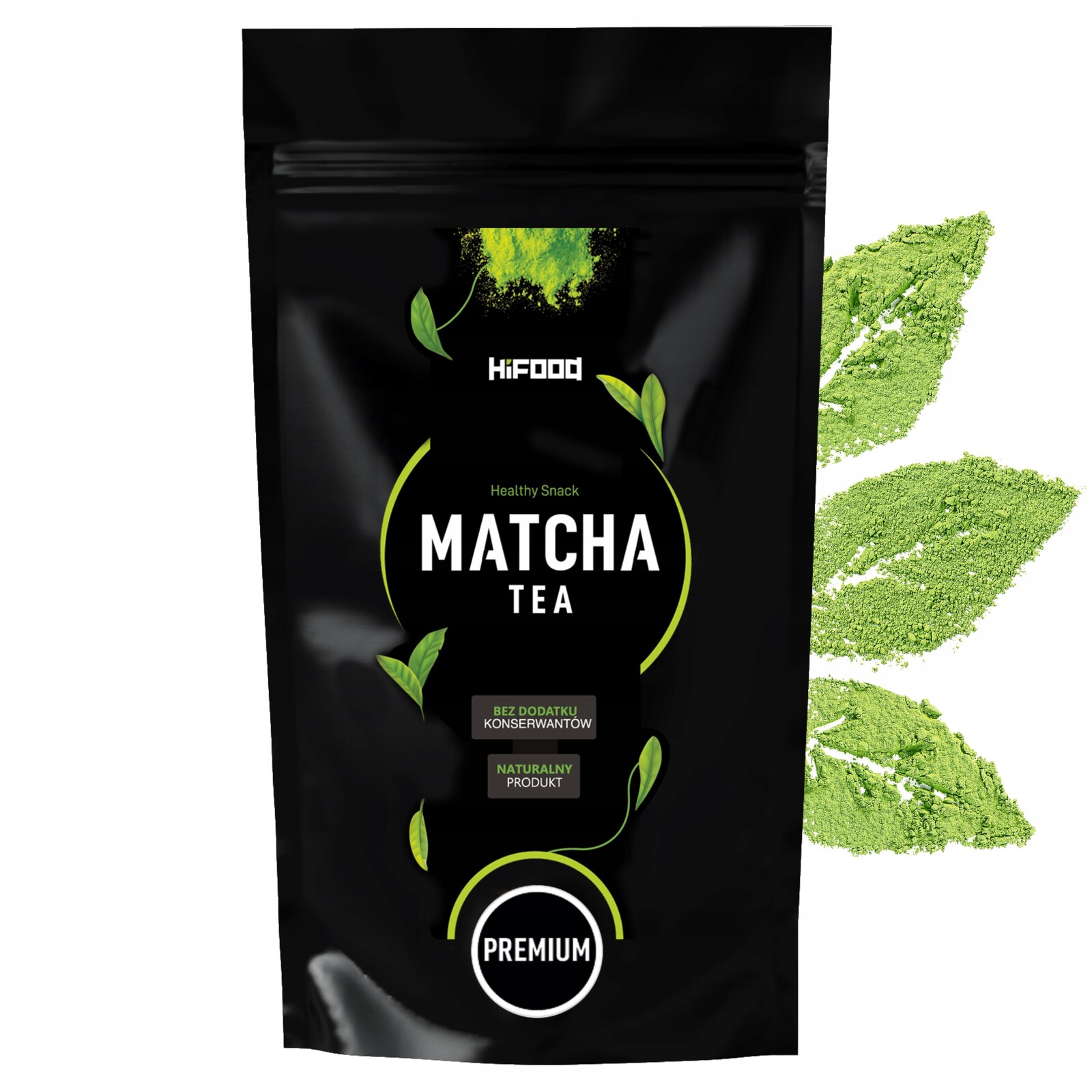 Matcha Tea Čaj 500 g Organický práškový V Prášku HiFood