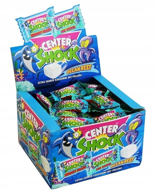 Chupa Chups Center Shock Ocean Reef Žvýkačky 100 ks