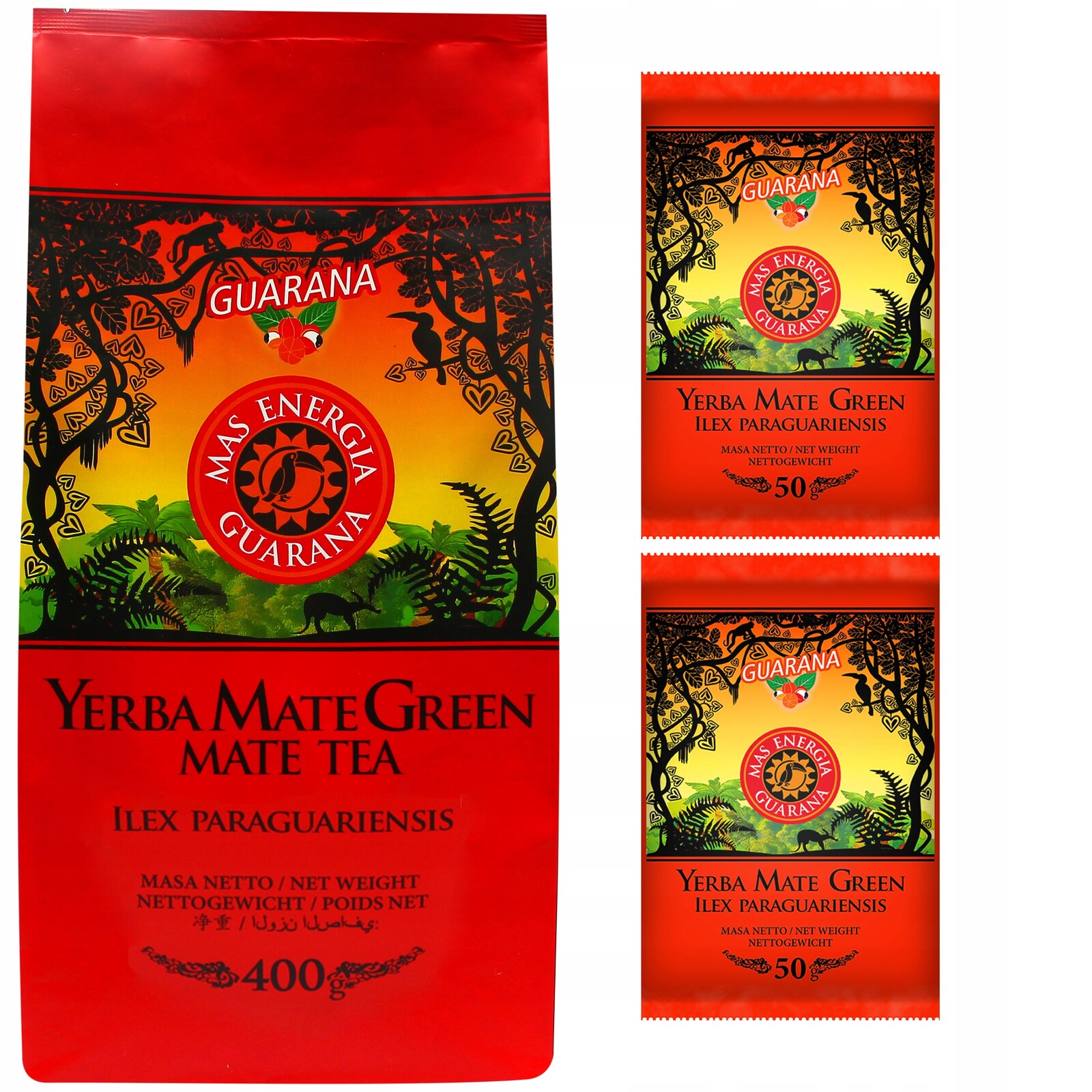 Yerba Mate Green Mas Energia Guarana 500 g 0,5 kg