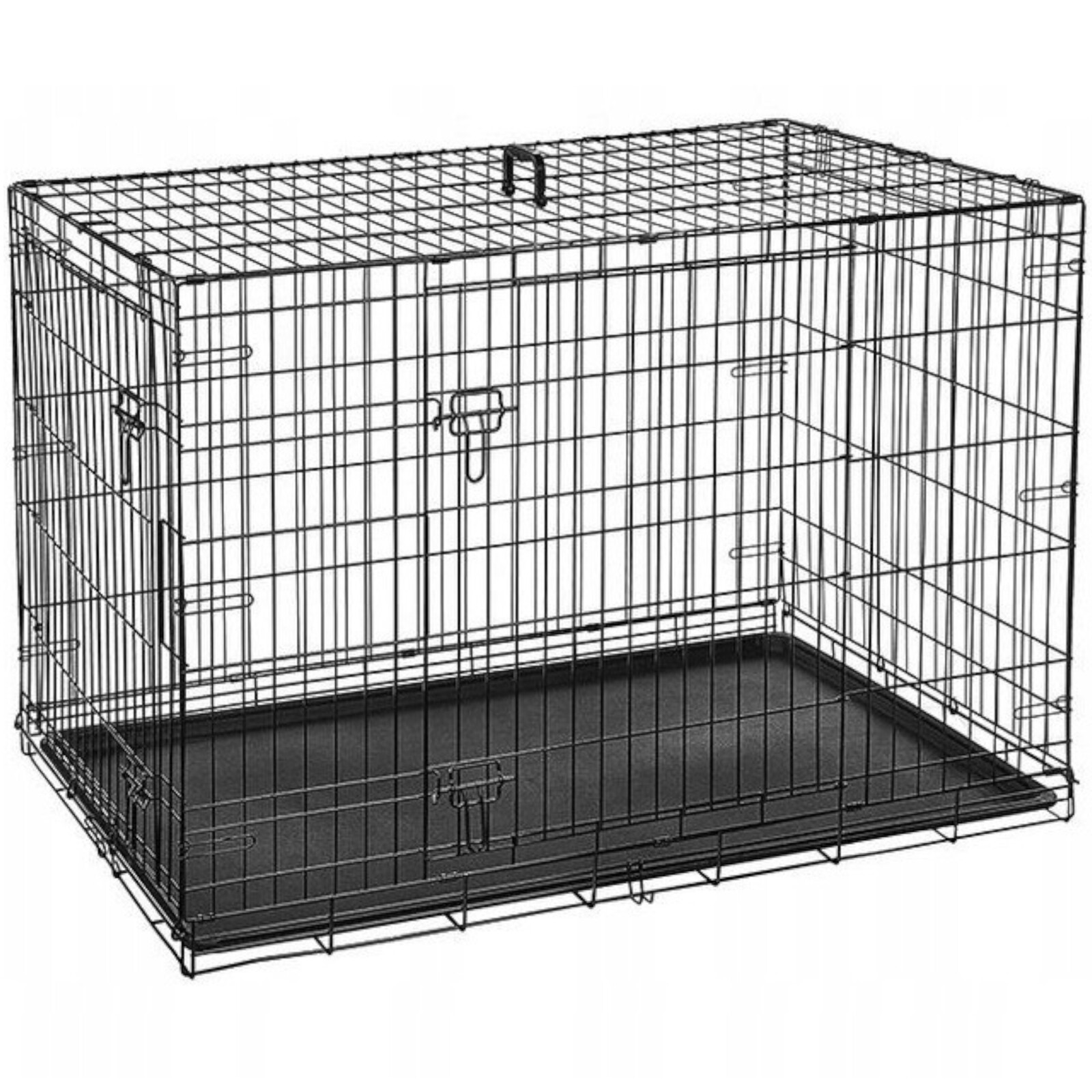 Klec pro malého psa, práškově lakovaná ocel Fortec Polska 53 x 76 x 59