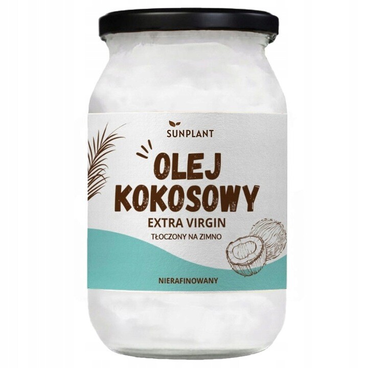 Kokosový olej nerafinovaný VitaFarm 900 ml