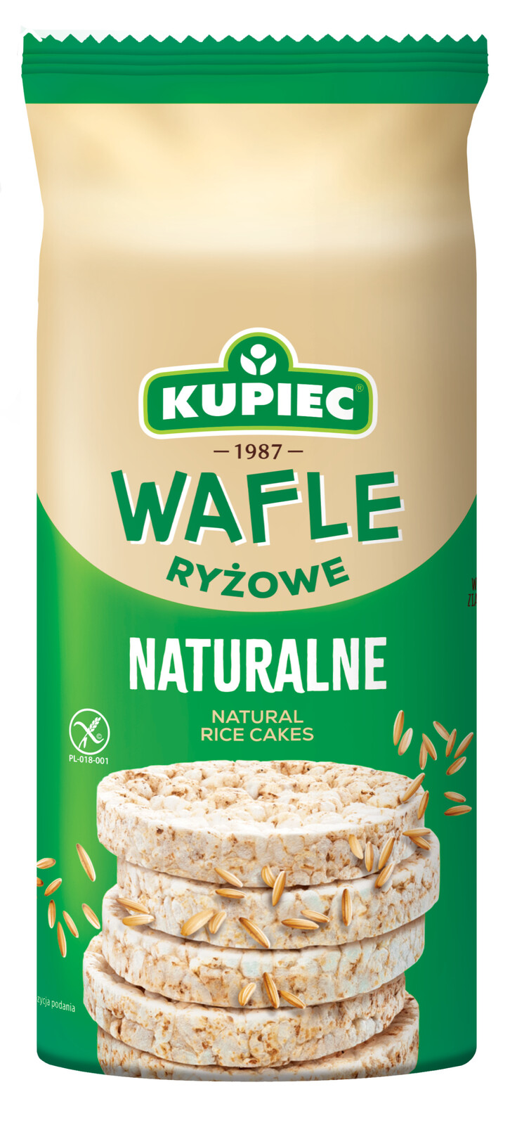 Rýžové vafle Kupiec naturalní 120 g