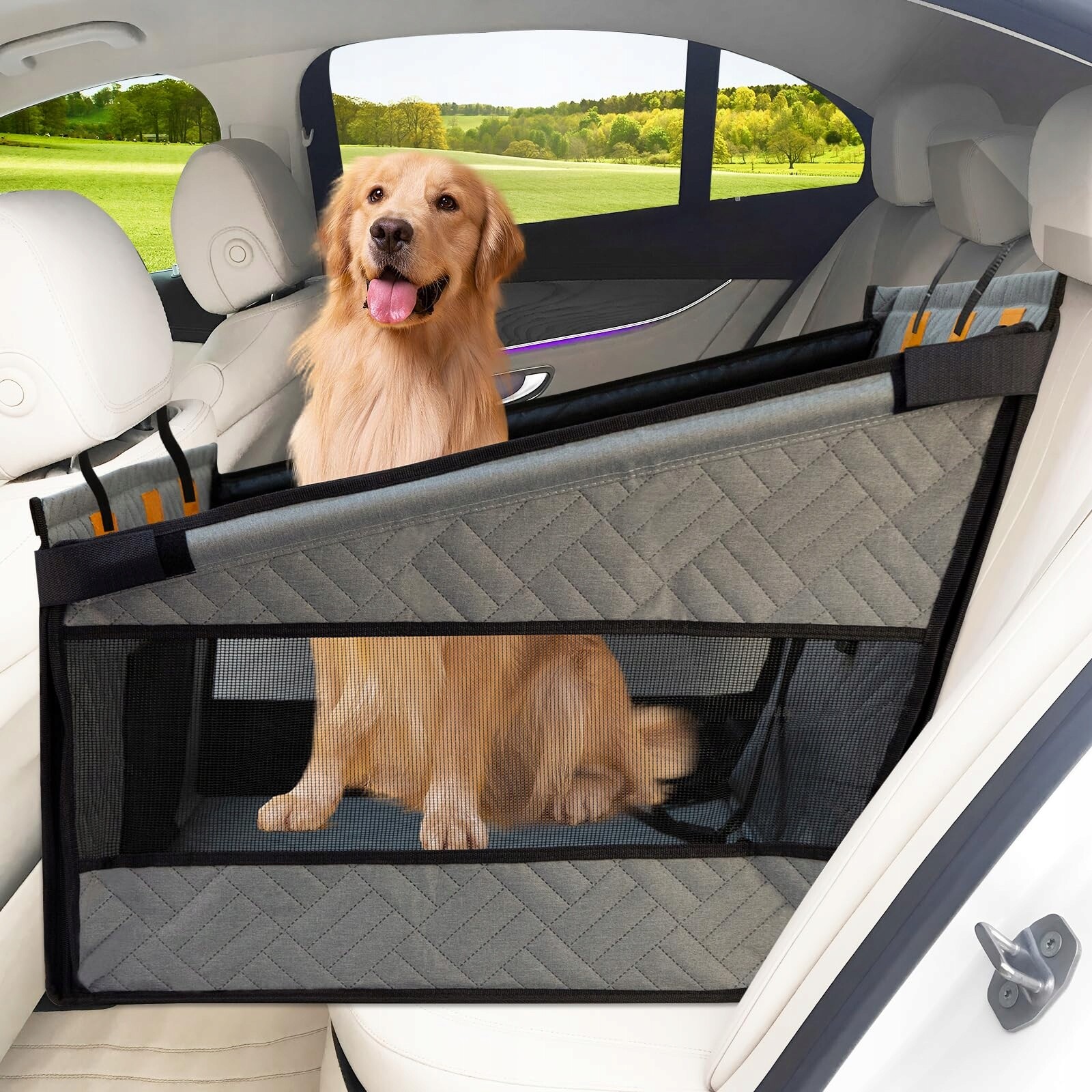 Liropau Zesílená voděodolná protiskluzová autosedačka pro psy
