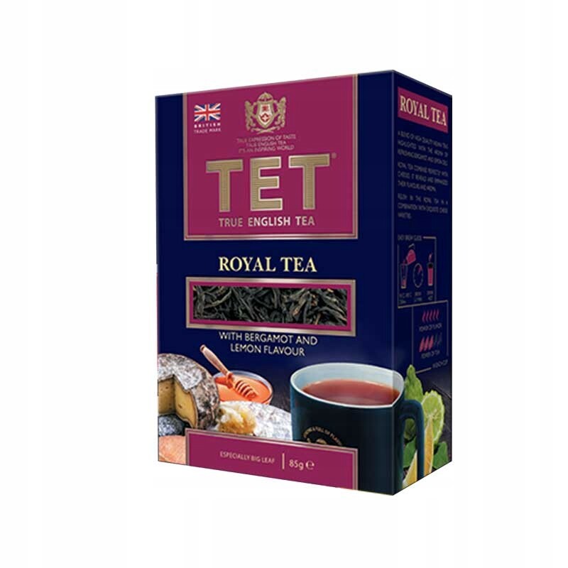 Černý čaj Tet Royal Tea s Bergamotem A Citronem sypaný 85 g