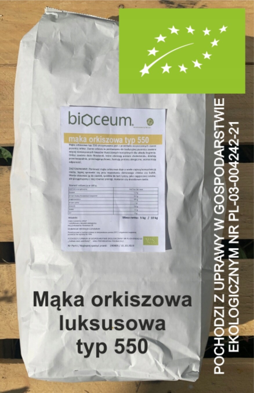 Špaldová mouka Bioceum bio typ 550 5 kg