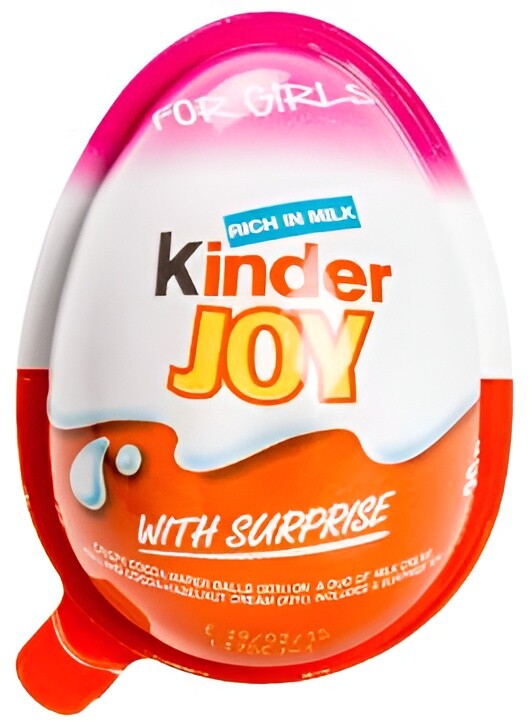 Kinder Joy Oplatky s náplní v kakaovém krému pro dívky 20 g 24 ks