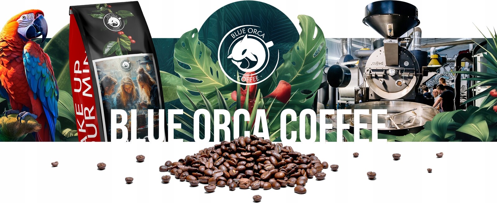 Káva zrnková Arabica Aloha Coffee Crema 1000 g