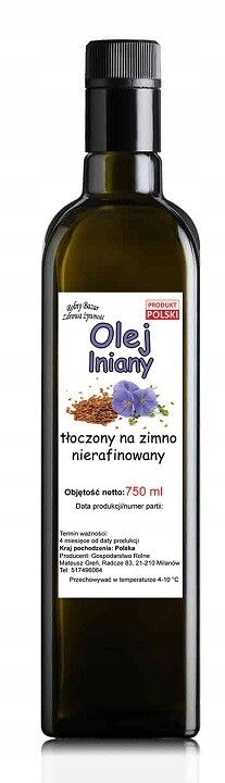 Lněný olej nerafinovaný Rolny Bazar 750 ml