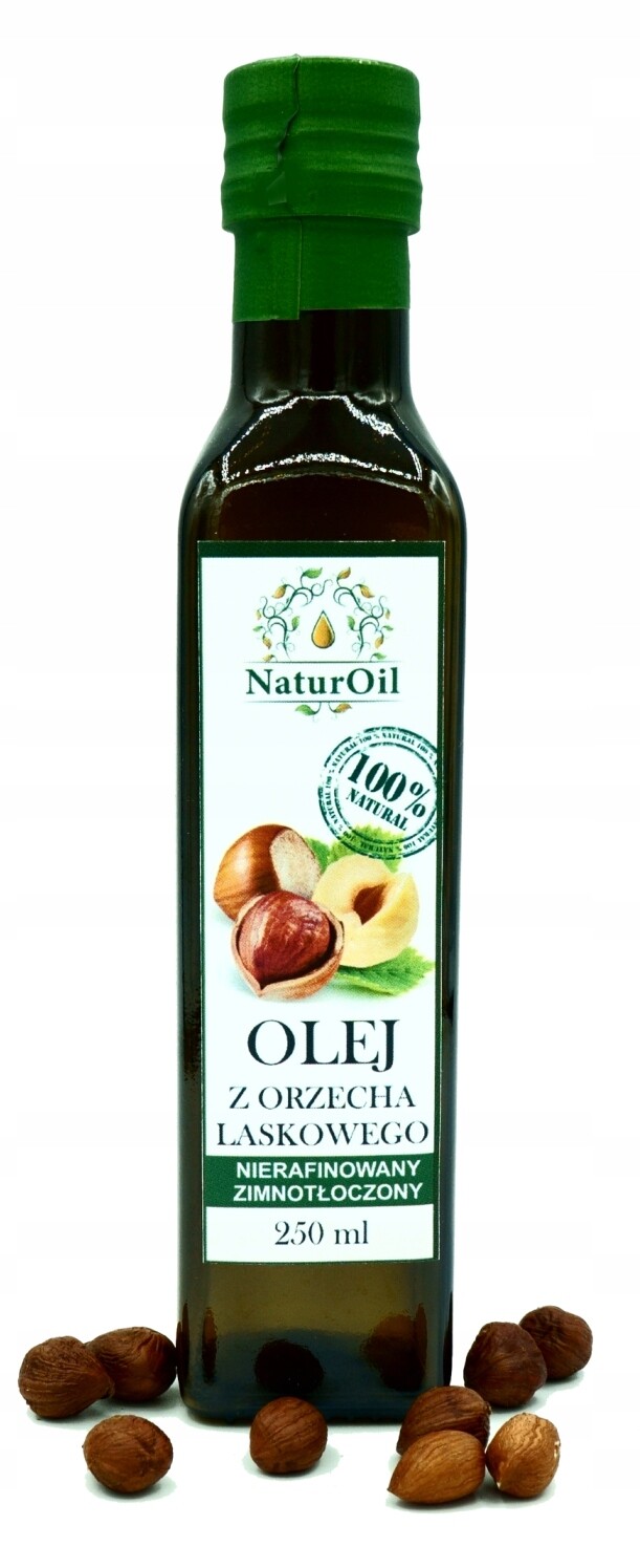 Lískový olej nerafinovaný NaturOil 250 ml