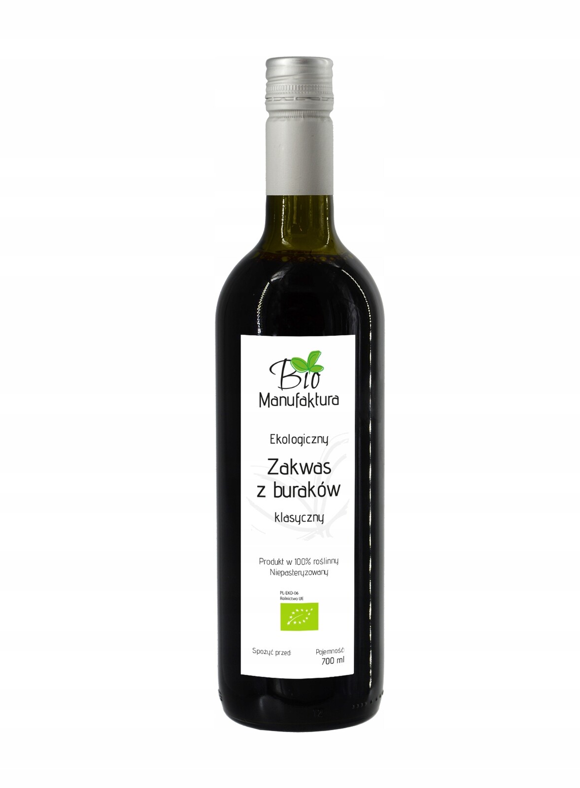 Bio Kvas z červené řepy 700 ml bez lepku, vegan