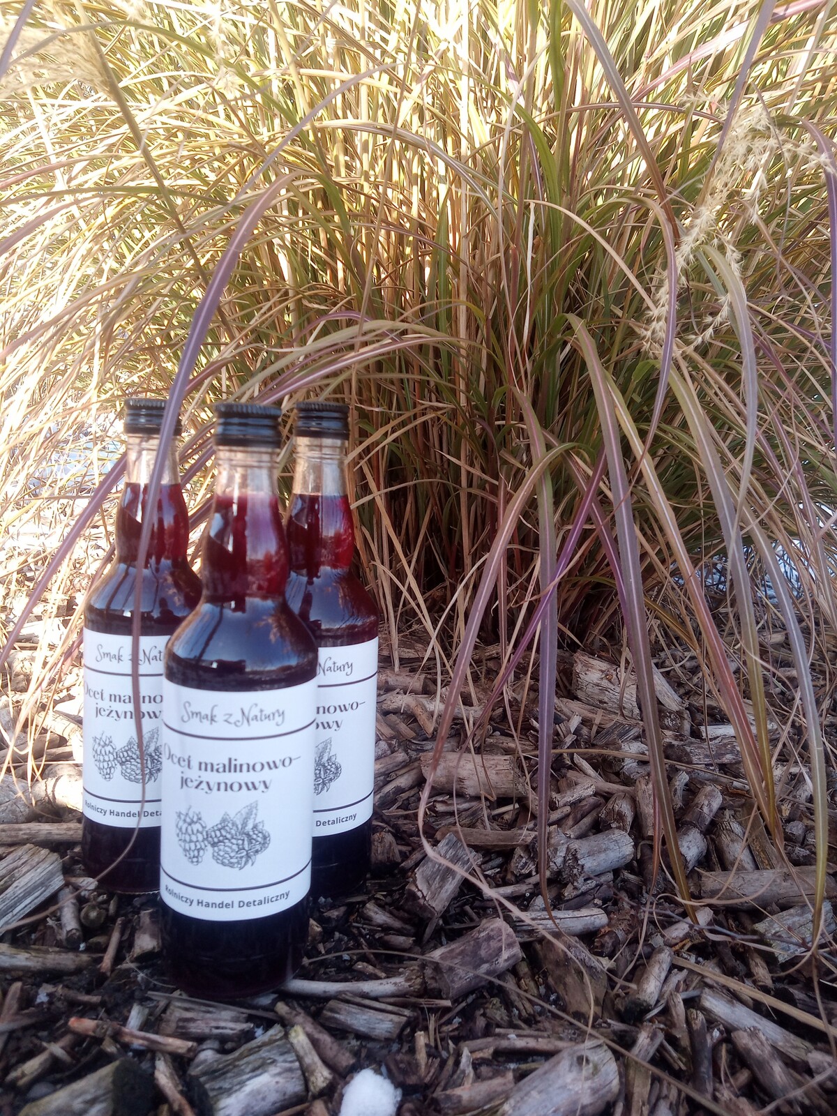 Malinový ocet Smakznatury 500 ml