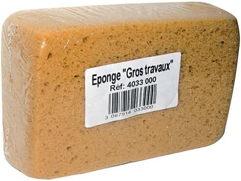 Savy houbička na mytí stěn a stropů tapet, odolná, savá pěnová hnědá barva